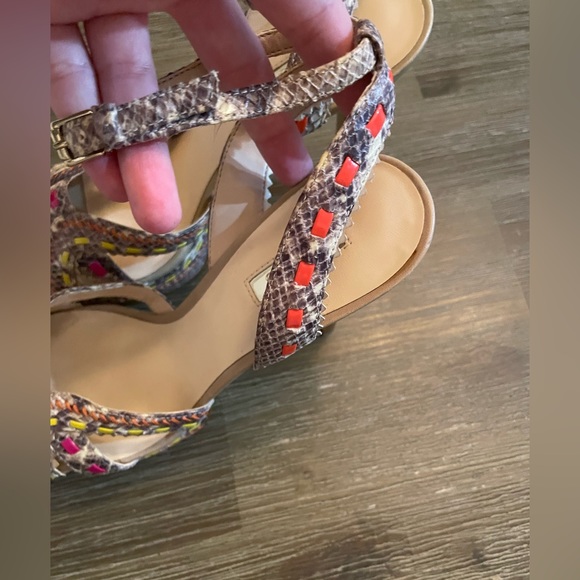 Guess Snakeskin Platform Sandal - Picture 2 of 6